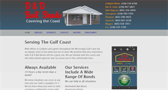 Desktop Screenshot of ddbail.com